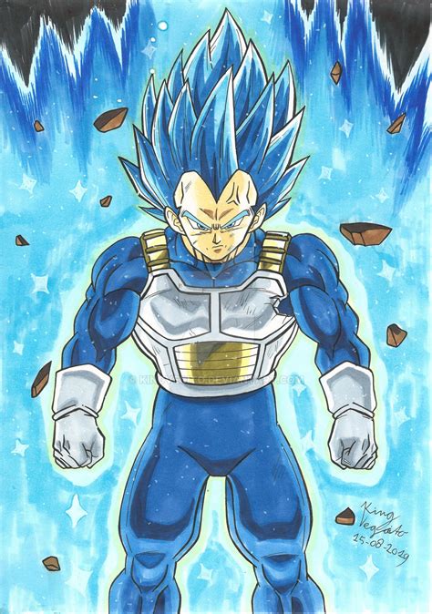 Vegeta Beyond Super Saiyan Blue By Kingvegito On Deviantart