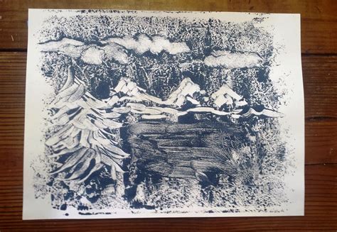 A Simple Printmaking Project That You Can Try Is A Monotype You Can