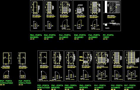 Puertas D Autocad