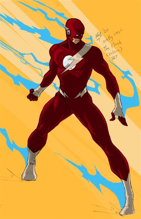 The Flash Future Wally West By Kyomusha On DeviantArt The Flash