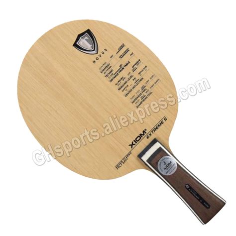 Xiom Extreme S Cypress Racket Table Tennis Blade Ping Pong Bat Tenis De