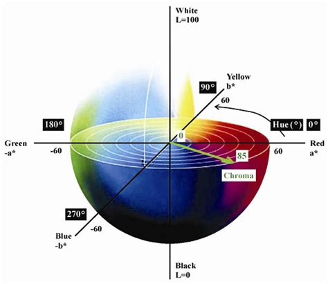 The Threedimensional Cie Lab Color Space Download