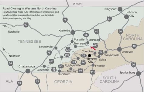 Murphy North Carolina Map