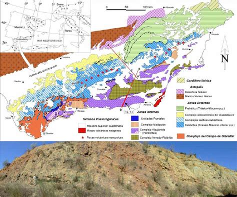 A Regional Geological Sketch Of The Betic Ranges From Vera Mart N