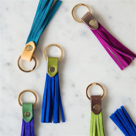 The Gilded Cabinet Tassel Key Ring The Gilded Cabinet