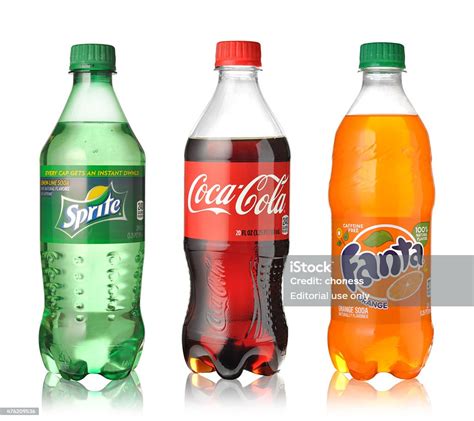 Cocacola Fanta And Sprite Stock Photo - Download Image Now - Cola ...