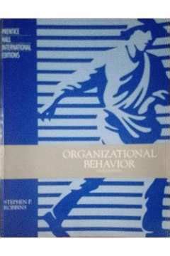 Livro Organizational Behavior Stephen P Robbins Estante Virtual