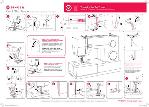 Singer 4452 I Heavy Duty Quick Start Manual