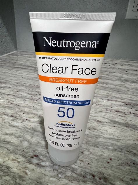 Neutrogena Clear Face Oil-free Sunscreen Online | dakora.com.co