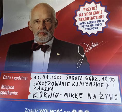 Janusz Korwin Mikke On Twitter A Ju Dzisiaj Kolejne Miasta Mojej