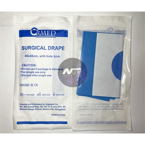 10 Pieces Sterile Surgical Drape Disposable Eye Sheet 40x40cm With