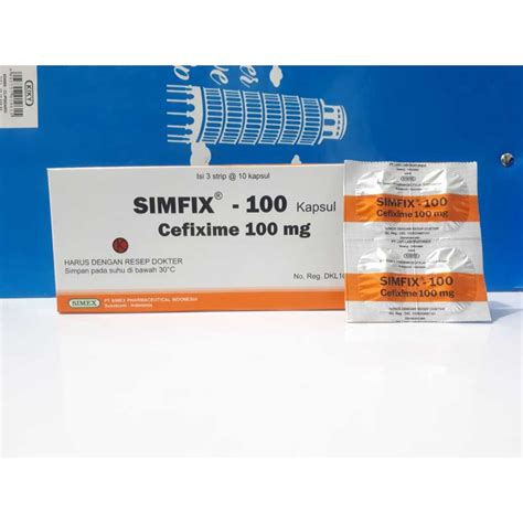 Jual SIMFIX 100mg TABLET HARGA YANG TERTERA HARGA PER 1 TABLET 1 BIJI