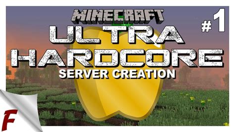 Minecraft Uhc Server Setup Series Video Getting Started Episode