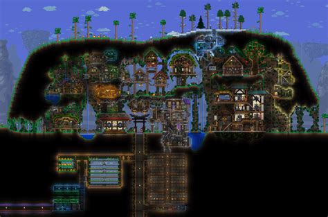 My Pre Hardmode Base Terraria