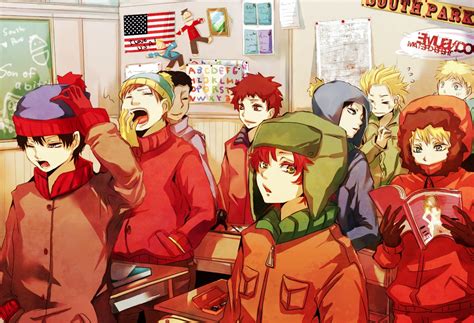 South Park Anime Style