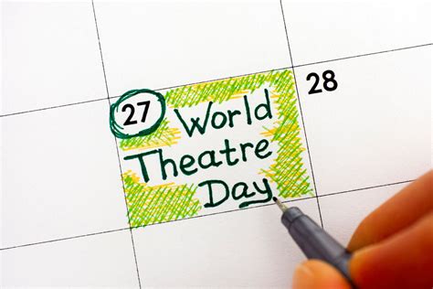 World Theatre Day 2024 Date Message History Theme Significance