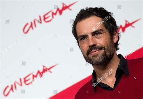 Portuguese Actor Filipe Duarte Poses During Editorial Stock Photo