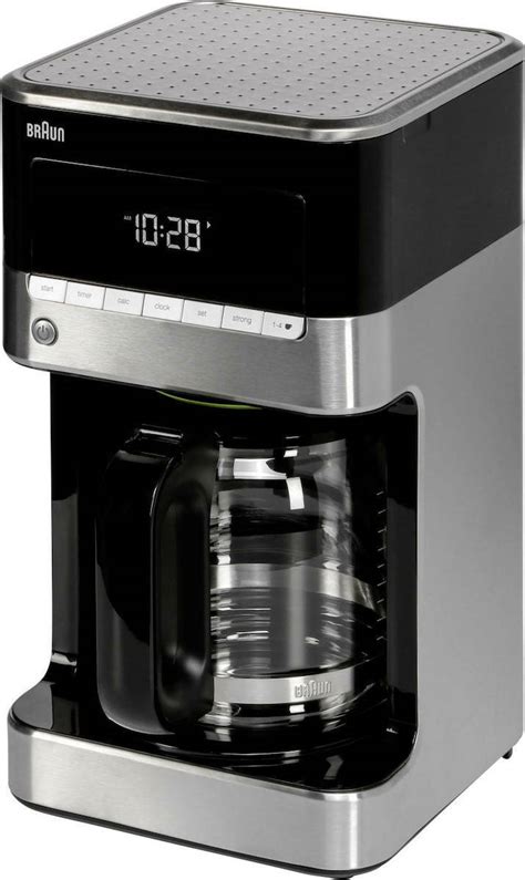 Braun PurAroma 7 KF 7120 Black Προγραμματιζόμενη Καφετιέρα Φίλτρου