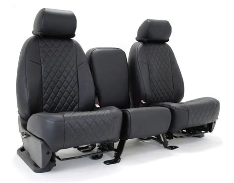 2019 Gmc Sierra 1500 Diamond Stitch Leatherette Seat Covers