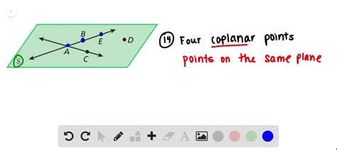 Coplanar Points