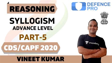 Syllogism Advanced Level Part 5 Reasoning Target CDS CAPF NDA