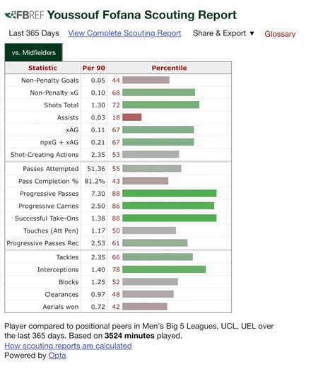 Scouting Report Youssouf Fofana