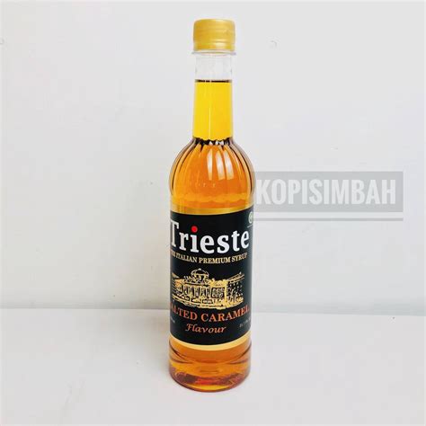 Jual Syrup Trieste Rasa Salted Caramel Ml Italian Premium Sirup