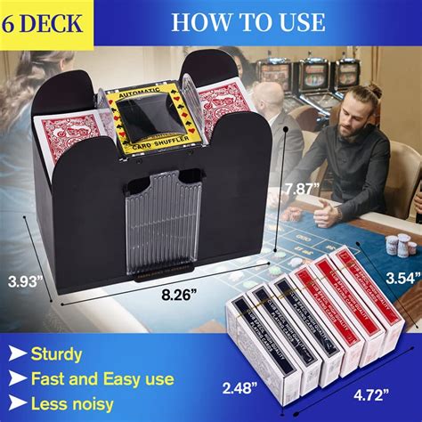 Fonbear Deck Automatic Card Shufflers Playing Cards Included