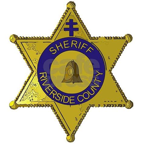 Riverside County Sheriff badge Picture Frame by boogeyman - CafePress