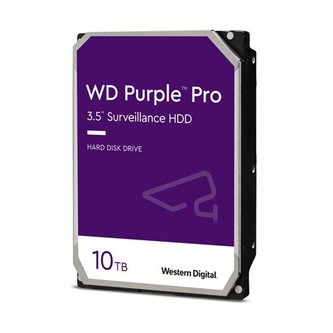 WD Purple Pro WD101PURP Hard Drive 10 TB SATA 6Gb S