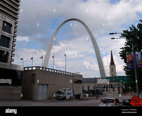 St Louis Missouri June 21 2023 The Gateway Arch In St Louis Mo