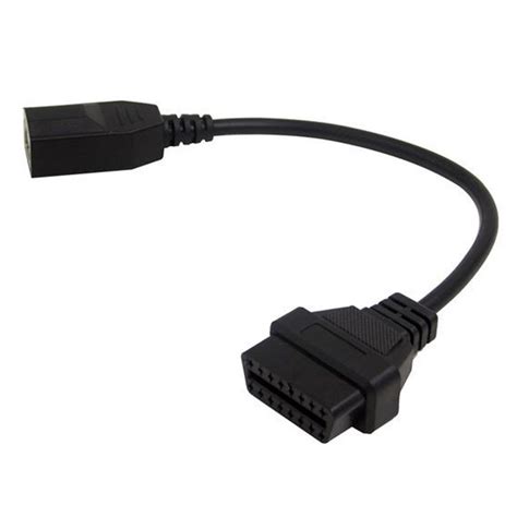 Buy 3 Pin Obd Obd1 To 16 Pin Obd2 Obdii Diagnostic Connector Adapter Cable For Honda At