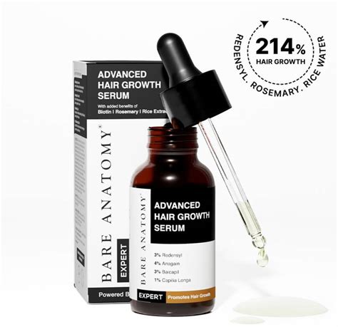 Bare Anatomy Advanced Serum Redensyl Anagain Rosemary Biotin For Hair Growth Price In