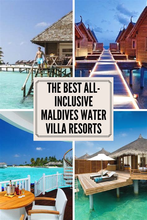 6 best all inclusive maldives water villa resorts – Artofit