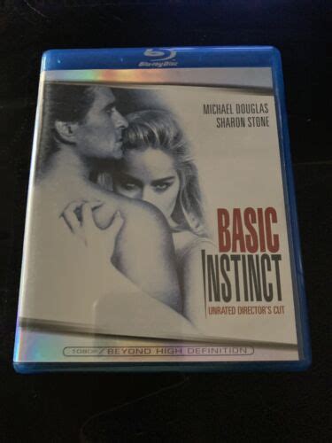 Basic Instinct Blu Ray Sharon Stone Michael Douglas Values Mavin