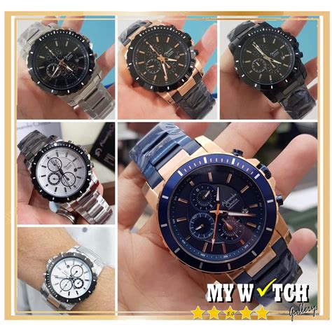 Jual ALEXANDRE CHRISTIE Jam Tangan Pria Original AC 6141 MC Rantai