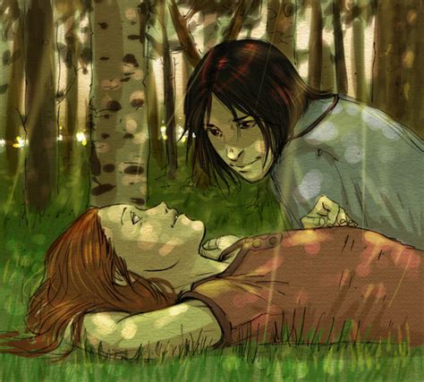 Lily and Snape - Severus Snape Fan Art (23875452) - Fanpop