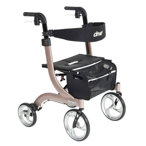 Drive Medical Nitro Walker Rollator Review Euro Style On