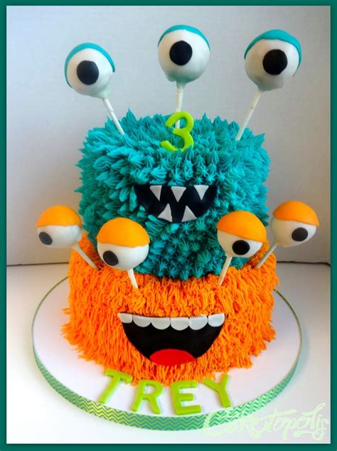 Monster Birthday Cake - CakeCentral.com