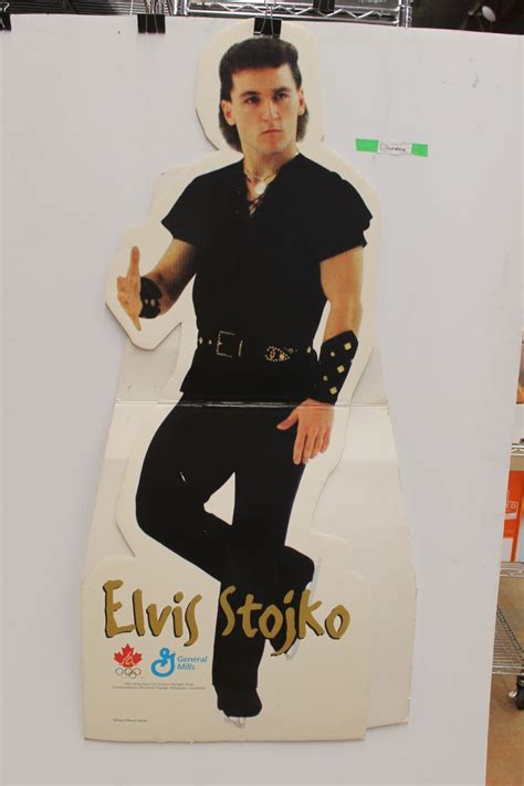 Elvis Stojko Life Size Cardboard Cutout 58.5" Tall x 28" Wide