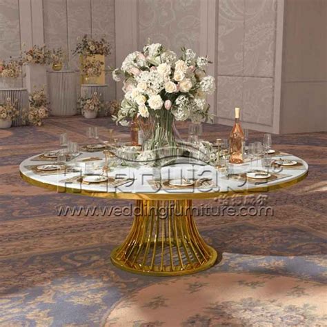 Round tables for events dinner 10 seater-Wedding Furniture