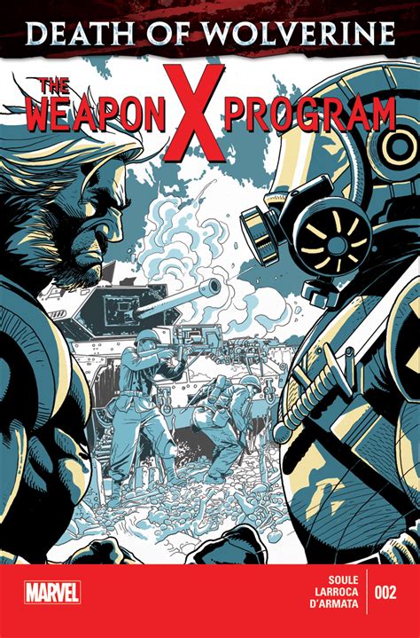 death  wolverine  weapon  program   comic issues marvel