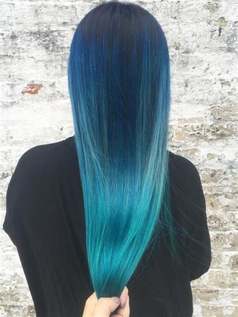 Ocean Hair Trend Bringt Blaues Haar Auf Die Nächste Stufe Ocean Hair