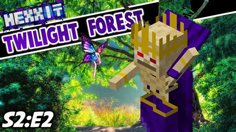 NAGA SNAKE AND LICH KING BATTLES Minecraft Twilight Forest S2 E2