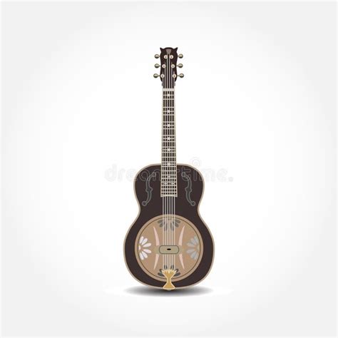 Resonator Guitar Stock Illustrations Resonator Guitar Stock