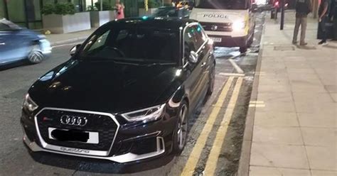 Audi Seized After Driver Spotted Revving Wrong Way Down One Way Street