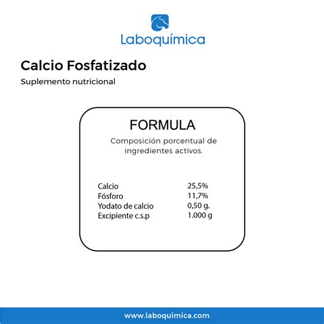 Formula Fosfato De Calcio LIBRAIN