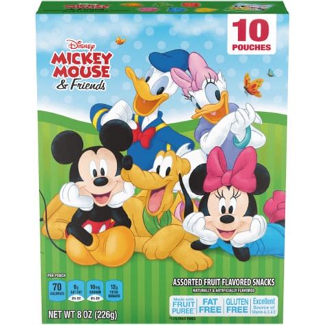 Kellogg's Disney Mickey Mouse & Friends Assorted Fruit Snacks, 10 ct ...