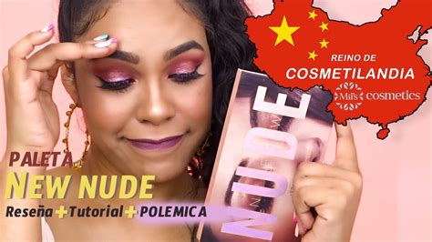 La Polemica Por Copiones Paleta New Nude Miis Cosmetics YouTube