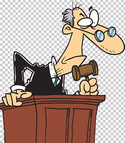 Cartoon Lawyer And Judge